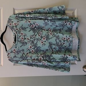Womens floral sweater
